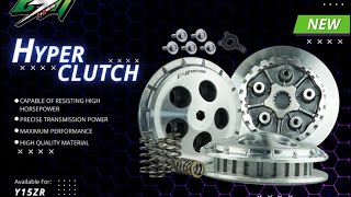 Y16ZR HYPER CLUTCH PEMASANGAN y16 y16zr y16zrmalaysia matmoto matmotor matmotor rempit y15zr [upl. by Akaya]