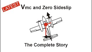 Vmc and Zero Sideslip The Complete Story [upl. by Udella847]