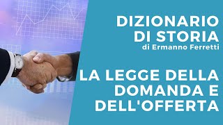 La legge della domanda e dellofferta [upl. by Aisan]