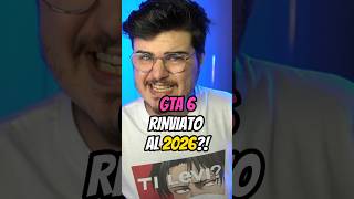 GTA 6 rinviato al 2026 shorts [upl. by Oraneg]