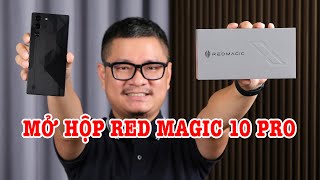 Mở hộp Red Magic 10 Pro Màn hình vô khuyết camera ẩn PIN 6K5 [upl. by Ellenyl]