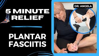 Plantar Fasciitis Treatment With Fascial Release SelfMassage [upl. by Micheil]