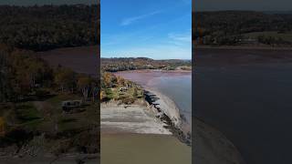 Stunning nature aerial view weekendwanderlust aerialview breathtakingviews novascotia [upl. by Jacobba546]