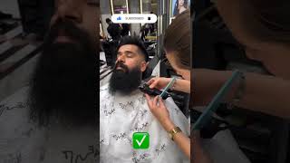 beard fade😍 fade barber  barbershopconnect barberlove barbergang fadehaircut subscribe [upl. by Cchaddie721]