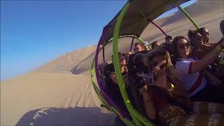 Huacachina  Ica Peru  Sandboarding and Dune Buggy Tour [upl. by Jolynn931]