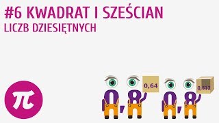 Kwadrat i sześcian liczb dziesiętnych 6  Działania na liczbach dziesiętnych 2 [upl. by Burt]