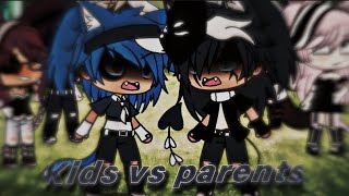 Gacha life kids vs parents singing battle the one song is gasoline not control I was falling asleep [upl. by Ellehcem]