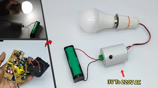 How To Make 37v To 220v Inverter From Old Mobile Charger [upl. by Langdon673]