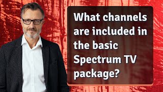 What channels are included in the basic Spectrum TV package [upl. by Ivory]