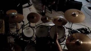 Slaughtered Pantera coverpractice session [upl. by Aicilef76]