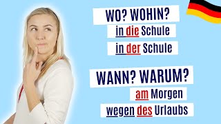 Grammatik einfach erklärt Adverbiale  Deutsch lernen B1B2 [upl. by Emerick]