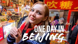 I WENT TO CHINA FOR THE FIRST TIME  One day in BEIJING [upl. by Nyliram]