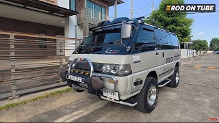 รถตู้ตัวลุย Mitsubishi Delica D3 4WD  Rod On Tube [upl. by Borden]