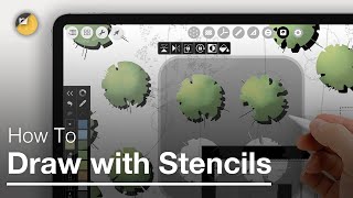 How to Draw with Stencils  Morpholio Trace Beginner Tutorial for iPad Pro Drawing amp Design [upl. by Bonaparte681]