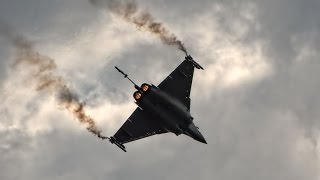 Rafale Solo Display  Air Show 2015  RadomSadków EPRA  22082015 r [upl. by Luanni]