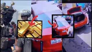 full CCTV footage Ghana POLICE Chàsè On ÀRMED ROBBERS At Adabraka for RÔBBlNG A GOLD SHOP [upl. by Enelec742]