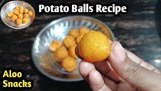 Amazing Potato RecipesFrench fries  Crispy Potatoes Potato SnacksPotato Balls Recipe In Kannada [upl. by Ruder]