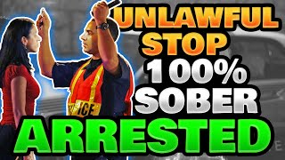 100 Sober  Unlawful Stop  Lawsuit [upl. by Mccartan]