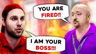 Undercover Boss SHOCKED when employee FIRED him [upl. by Lynelle]