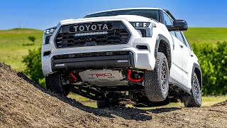 Toyota Sequoia TRD PRO OffRoad Test [upl. by Aeslek579]