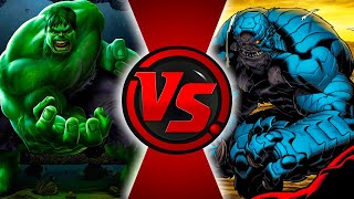 Who is Strongest  Hulk vs ABomb [upl. by Ajani]