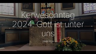 Kerwesonntag 2024 Gott ist unter uns  Andacht aus der Ev Kirche Wolfskehlen [upl. by Mathis959]