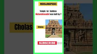 quotMahajanapadasquot  History  Part09  ssc sscchsl ssccgl upsc railway rpf viral shorts mcq [upl. by Aneekal]