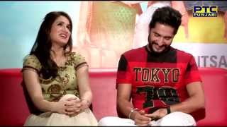 Jassi Gill amp Sagarika Ghatge talking about their latest film Dildariyaan  Interview  PTC Punjabi [upl. by Auginahs]