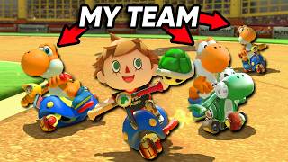 I Carried a 4v4 Team in Competitive Mario Kart 8 Deluxe [upl. by Yellah]