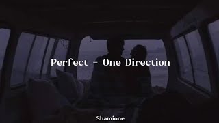 Perfect  One Direction  Lyrics [upl. by Melleta]