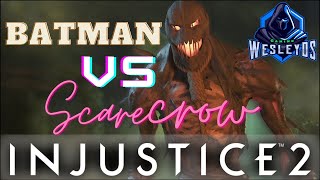 Batman Vs Scarecrow Injustice 2 [upl. by Hewe]