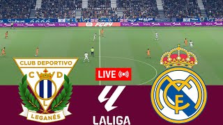 LIVE Leganés vs Real Madrid La Liga 2425 Full Match  Video Game Simulation [upl. by Gnap1]