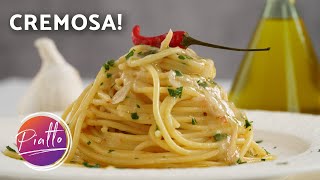 Spaghetti Aglio Olio e Peperoncino CREMOSISSIMI Facile Veloce [upl. by Liv]