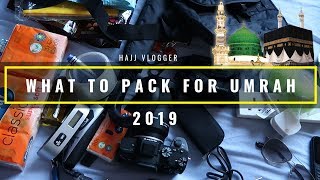 WHAT to PACK for UMRAH 2019 Budget Friendly [upl. by Eleets]