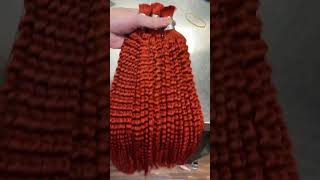 Amazing hair bulk in stockdm for pricewhatsapp86 15650427218 hhairbraidhhairhairbulk [upl. by Enayd]