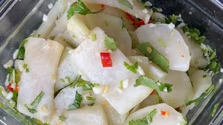 Easy Kohlrabi Side Dish SimpleampQuick [upl. by Carnes]