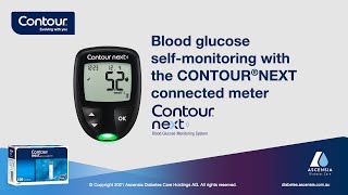 Blood Glucose SelfMonitoring  CONTOUR NEXT  mmolL  Australia enAU [upl. by Levram]