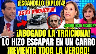 ESC4NDALO ABOGADO DE NICANOR DELATA A DINA BOLUARTE EN ESCAPE DE SU HERMANO TRAS CONDENA DE PRISIÓN [upl. by Alexandr379]