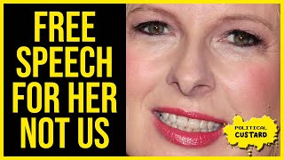 Free Speech For VILE Torygraph Journalist Allison Pearson But Not For Us [upl. by Yssor835]