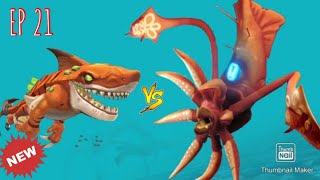 ATOMIC SHARK VS GIANT SQUID Hungry Shark World Gameplay PS4 EP 21 [upl. by Giavani]