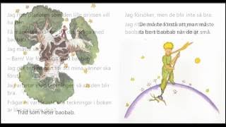 Ljudbok Den lille prinsen kapitel 5 Baobabträd [upl. by Aztiley]