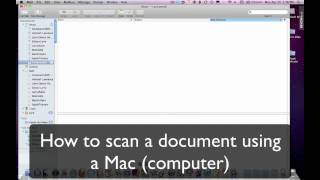 How do I Use a Scanner with a Mac [upl. by Kravits281]