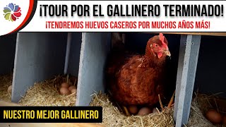 🐔 ¡NUETRAS GALLINAS PONEDORAS ya tienen sus NIDOS y están LLENOS de HUEVOS CASEROS [upl. by Naloj]