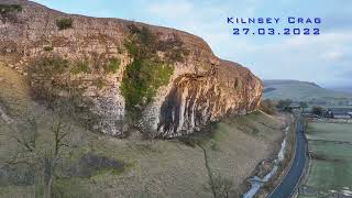 At Play  Kilnsey Crag Rock Climbing 4K [upl. by Annodahs209]