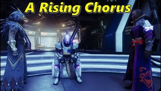 Destiny 2  Act 1  A Rising Chorus Step 01 to 25 [upl. by Petuu]