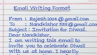 Email writing  Email writing format  email writing format samples  formal email writing format [upl. by Wavell]