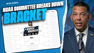 2024 March Madness NCAA Committee Chair BREAKS DOWN Bracket I NCAA Tournament I CBS Sports [upl. by Lydie101]