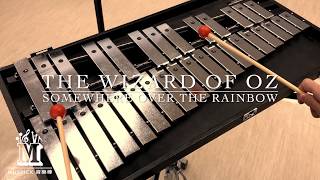 Glockenspiel Solo Somewhere Over the Rainbow [upl. by Ddart]