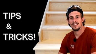 HOW TO INSTALL STAIR SKIRTS TREADS AND RISERS w Matt Ward [upl. by Heger]