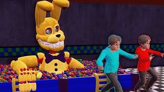 PIT SPRINGBONNIE È USCITO DAL PIT E MI STA DANDO LA CACCIA FNAF Killer In Purple 3 Parte 5 [upl. by Oinimreh]